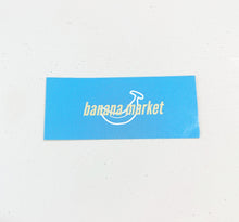 画像をギャラリービューアに読み込む, banana market オリジナルステッカー
